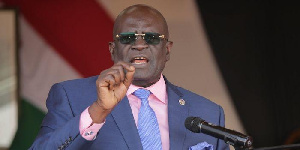 Outgoing Education CS George Magoha Addressing At The Chuka University Graduation Ceremony On Friday