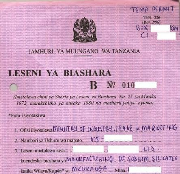 Leseni za biashara Brela na Halmashauri kwenye mfumo mmoja