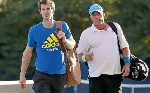 Andy Murray na kocha Ivan Lendl