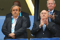 Joseph Blatter na Michel Platini