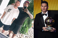 Kinyozi wa Messi ampa Ballon D'or mteja wake