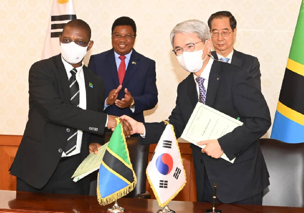 Korea yaipatia Tanzania mkopo wa shilingi Bil. 310