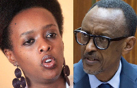 Diane Rwigara na Kagame