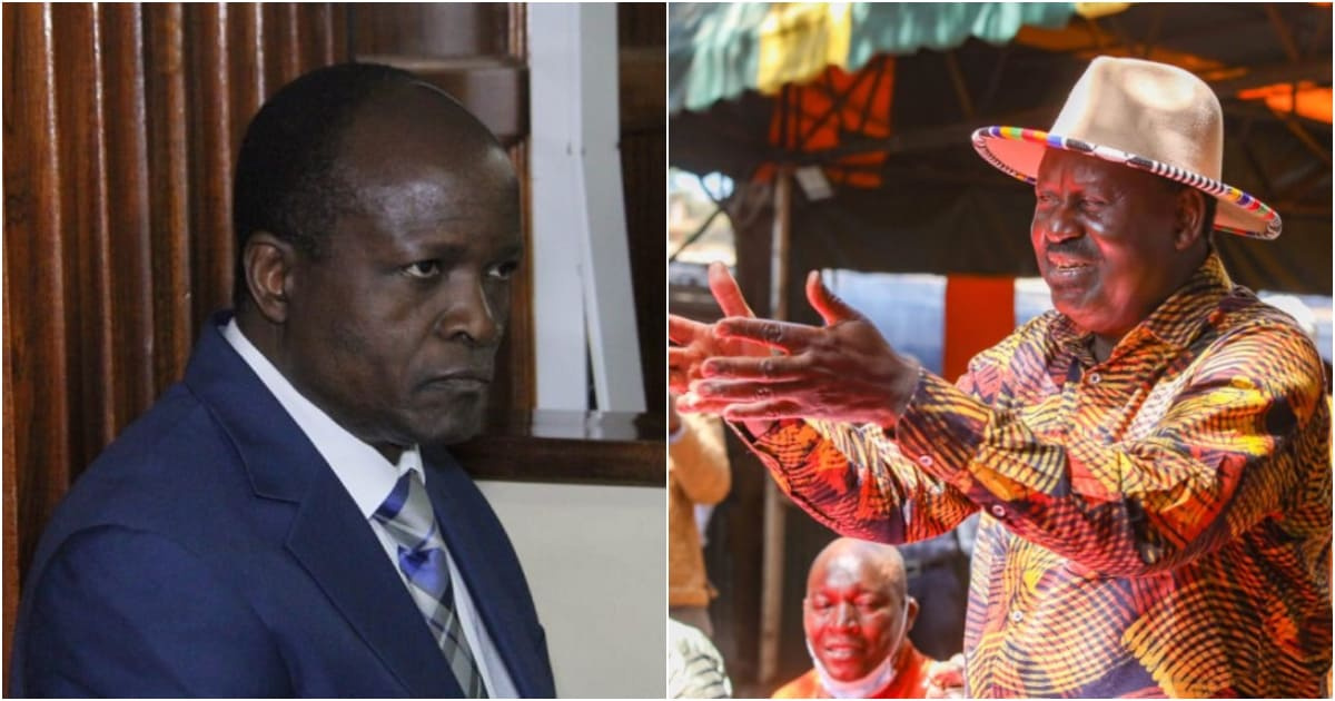 Gavana Obado Afufua Uhasama wake Dhidi ya Raila, Amtolea Makavu