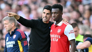 Arteta With Nketiah