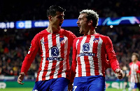 Antoine Griezmann  na Álvaro Morata