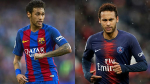 Montaje Con Neymar En El Barcelona Y En El Paris Saint Germain  Efe Afp