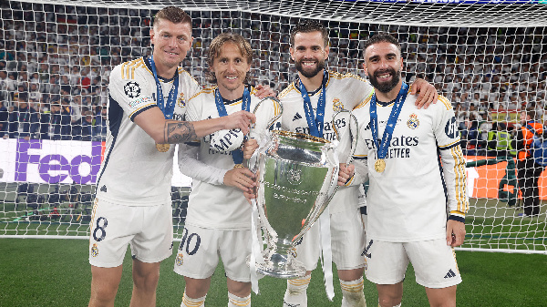 Kroos, Modric na Carvajal wafikisha mataji 6 ya UEFA