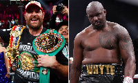 Tyson Fury (kushoto) na Dillian Whyte