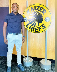 Eng. Hersi akiwa Kaizer Chiefs.