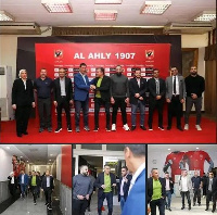 Wajumbe wa CAF waitembelea klabu ya Al Ahly