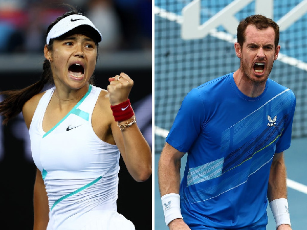 Murray & Raducanu watupwa nje michuano ya Australian Open