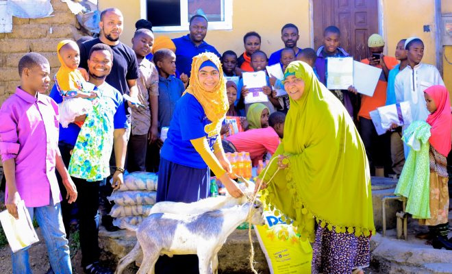 Yatima Mikoa mitatu wapewa vyakula na vinywaji kwa ajili ya Eid