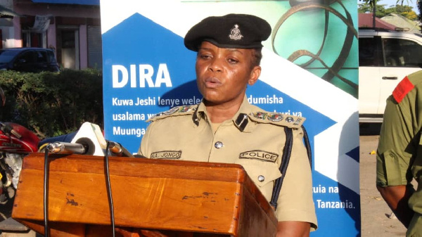 Kamanda wa Polisi Mkoani Mkoa Tanga , Safia Jongo