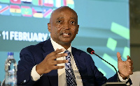 Rais wa Shirikisho la Mpira wa Miguu Afrika (CAF), Patrice Motsepe