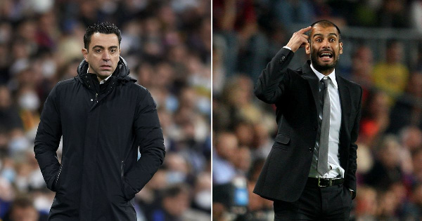 Xavi vs Guardiola