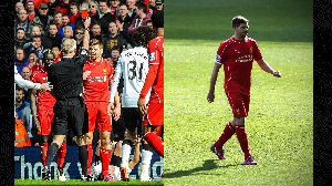 Gerrard Red Card