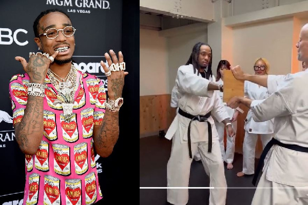 Quavo ajifua karate Japan