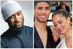 Peter Okoye And Achraf Hakimi