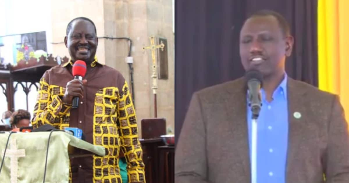 Unakula pesa za umma bure, jiuzulu: Raila amwambia DP Ruto