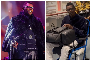 Mwimbaji Chameleone Atolewa Hospitalini Kwa Wheelchair, Afunguka