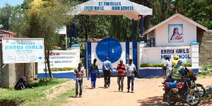 Entrance To Eregi Girls High School In Kakamega County