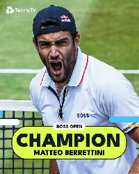 Matteo Berrettini Bingwa Stuttgart Open