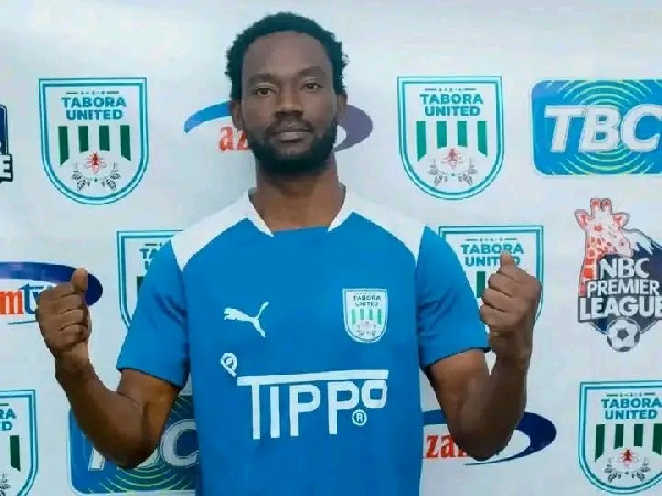 Beki wa kati wa Tabora United Kelvin Kingu Pemba