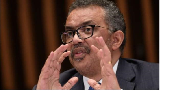 Katibu mkuu wa WHO Tedros Adhanom Ghebreyesus