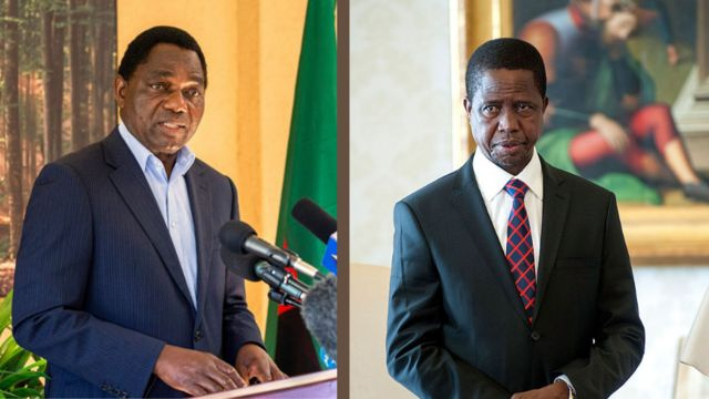 Rais Lungu Apigwa Chini Zambia, Upinzani Washinda