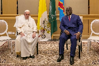 Papa Francis atua Congo DR