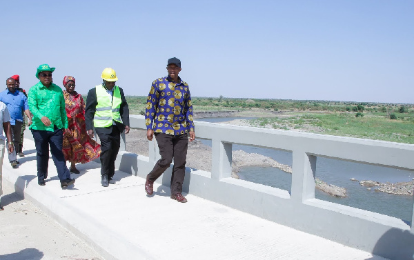 Ujenzi daraja la Sibiti wakamilika