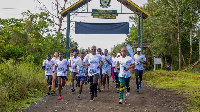 Washiriki wa Anapa marathon