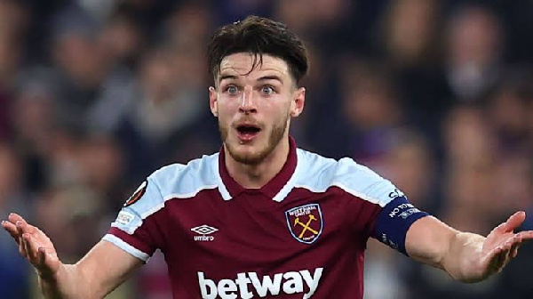 Kiungo wa West Ham, Declan Rice