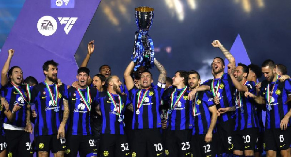 Inter Milan yatwaa Supercoppa Italia