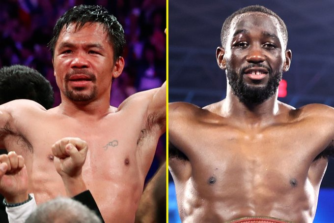 Pacquiao apotezwa ulingoni, Terence Crawford kumbeba