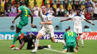 Kiungo wa England, Henderson akiwaacha Senegal hoi baada ya kufunga bao la kwanza