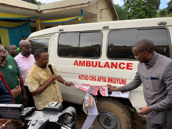 Gari la wagonjwa larejesha tabasamu kwa wananchi Mkuyuni