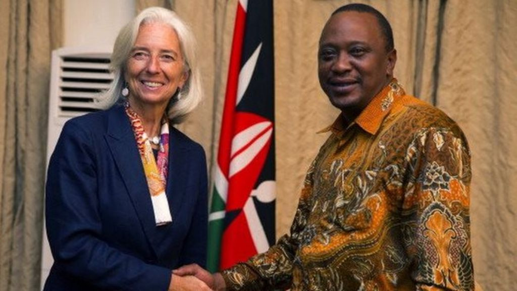 Wakenya Wavamia IMF Wakilaumu Nchi Yao Kukopeshwa