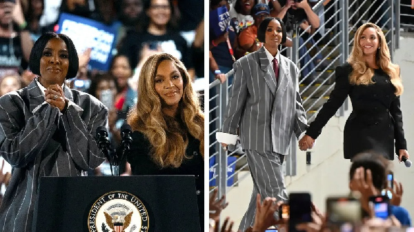 Beyonce atumbuiza kwenye kampenzi za Kamala