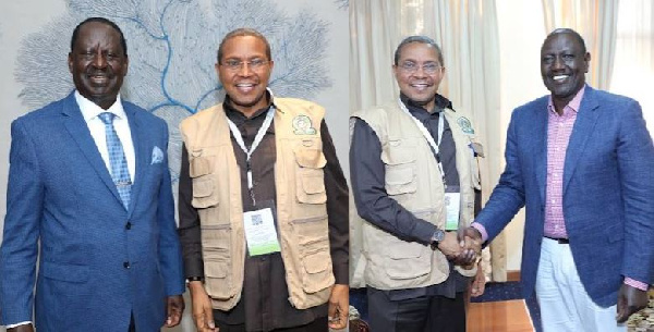 Kikwete akutana na wagombea urais Odinga na Ruto