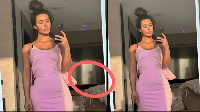 Kim Kardashian aona kivuli cha 'mzimu' kwenye selfie yake