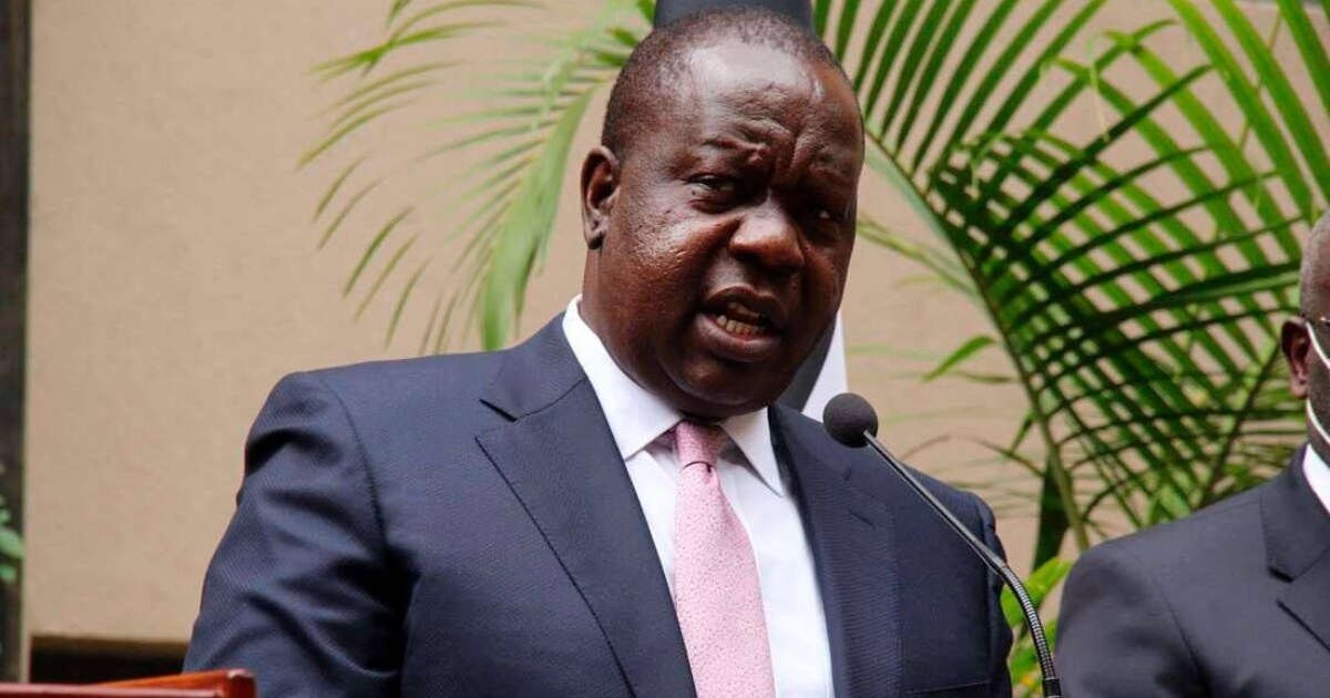 Kaa Kwako: Kafyu kuendelea hadi Mei, Waziri Matiang'i asema