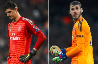 De Gea kumrithi Curtois Real Madrid