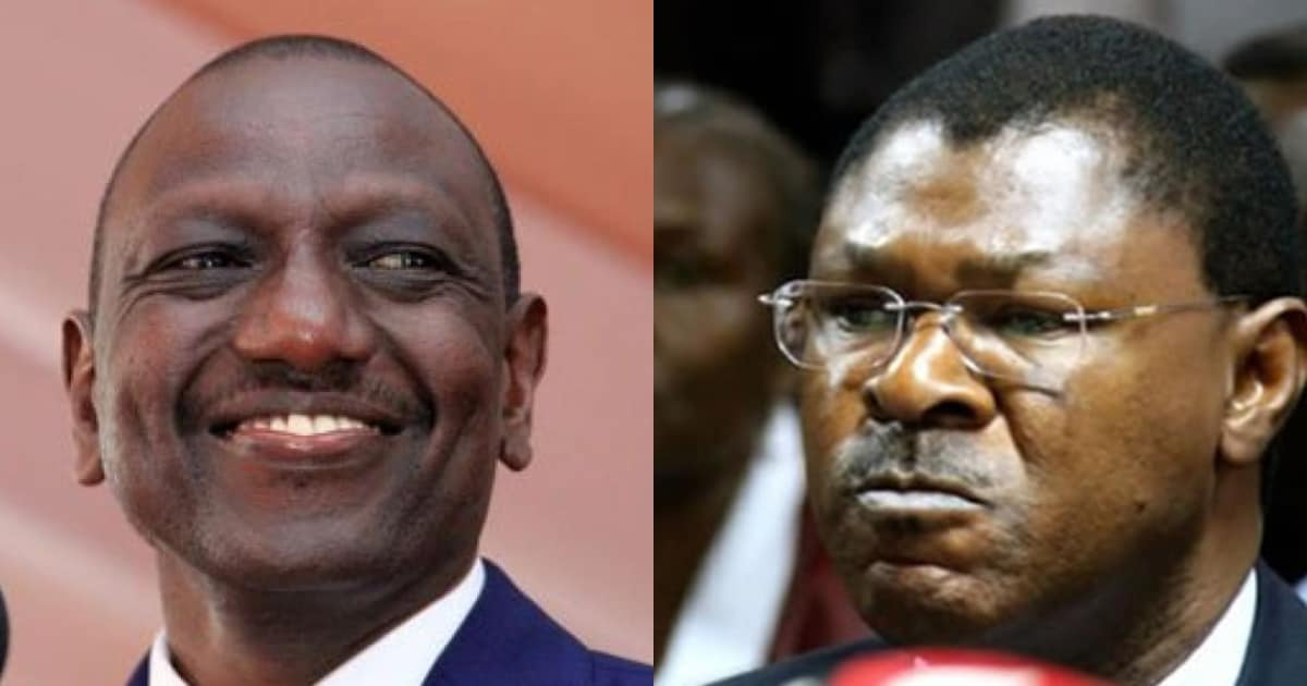 DP Ruto Akishambulia Chama cha Ford Kenya, Asema ni Kinanguruma tu Kijijini