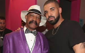 Drake With His Father