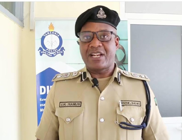 Kamanda wa Polisi Mkoa wa Arusha Justine Masejo