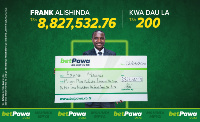 Wow! Frank ashinda Tsh8,827,532.76 kutoka bashiri ya Tsh200