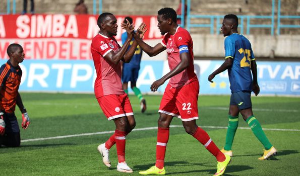 Kagere awasha moto Simba SC yaichakaza Singida United kwa mabao 8-0