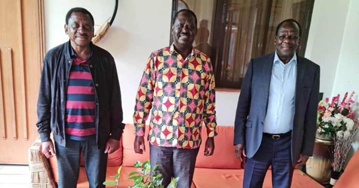 Raila afanya kikao na Oparanya, Orengo licha ya madai ya ODM kuparaganyika